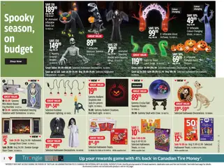 Preview of Canadian Tire weekly flyer / circulaire from shop Canadian Tire valid from 17.10.2025 | Page: 5 | Products: Game, Pumpkin