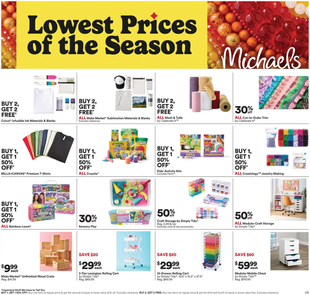 Michaels Weekly Ad - valid from 12.09.2025 | Page: 4 | Products: Trim, Ink
