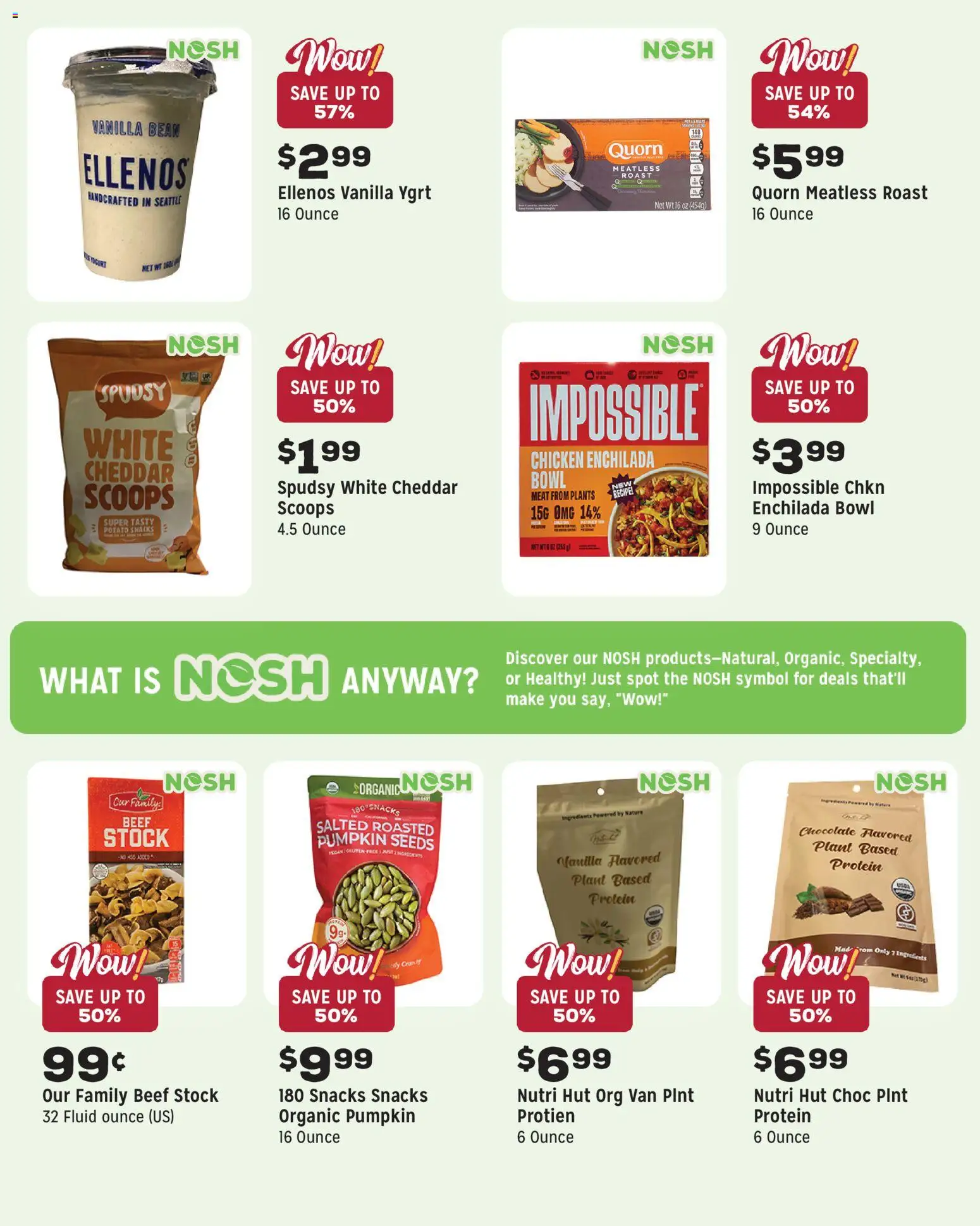 Grocery Outlet Weekly Ad - CA - valid from 25.03.2026 | Page: 13 | Products: Chocolate, Beef, Pumpkin, 2人掛けソファ