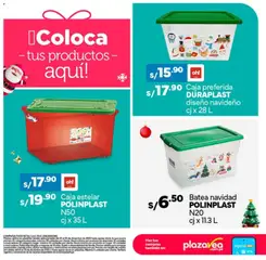Vista previa de folleto Plaza Vea - Díptico Arma tu canasta de la Plaza Vea válido desde 01.12.2025 | Página: 6 | Productos: Caja