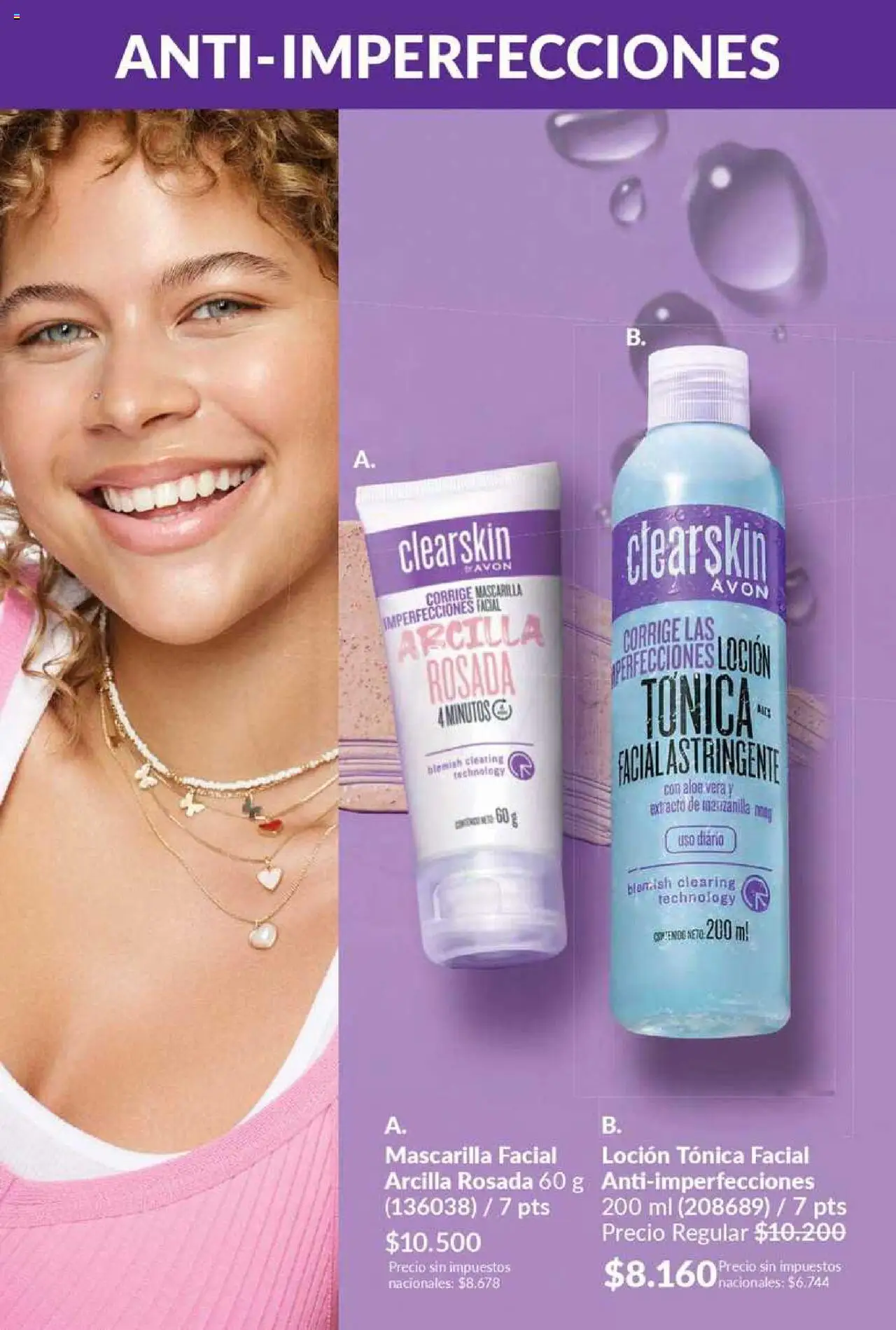 Catálogo AVON Campaña 11/2025 │ válido desde el 23.09.2025 | Página: 104 | Productos: Mascarilla, Loción