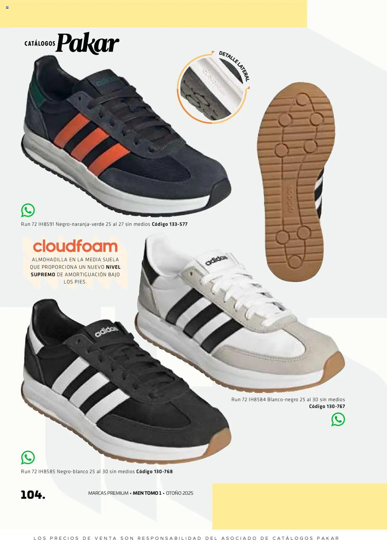 Nuevas ofertas de SC Pakar válidas en toda la República Mexicana desde el 29.08.2025. ¡Encuentra las mejores ofertas en SC Pakar - Catálogo Otoño Men Tomo 1! | Página: 104
