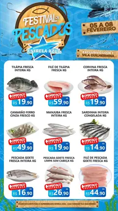 Estrela Azul - Ofertas Festival de Pescados - Pré-Visualização do folheto da loja Estrela Azul, válido de 05.02.2026