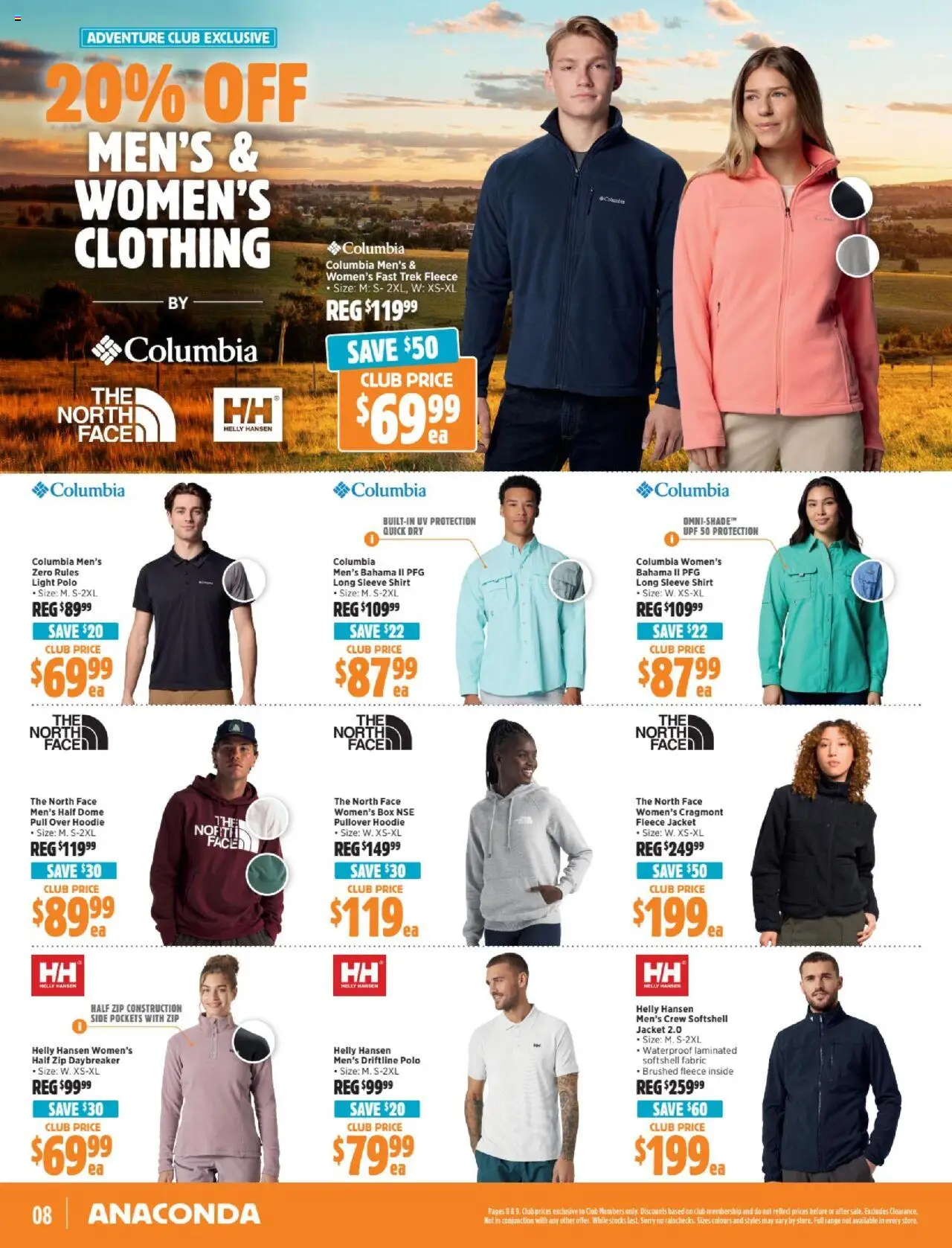 Anaconda catalogue - valid from 08.09.2025 | Page: 8 | Products: Box, Long sleeve, Pullover, Jacket