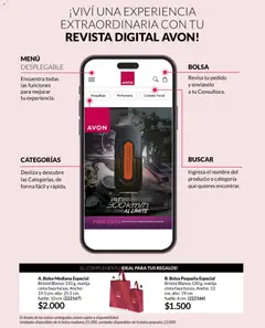 Avon catálogo - Campaña 05/2026 -  Vista previa de la revista de la tienda Avon valido desde el 01.04.2026 | Página: 2 | Productos: Magdalena, Bolsa, Maquillaje, Cinta