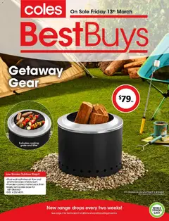 Preview of Coles Best Buys - Getaway Gear - valid from 13.03.2026