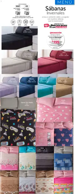 Vista previa de Colchas Concord catálogo, nuevo folleto de la tienda, válido en México a partir del 01.05.2026 | Página: 147