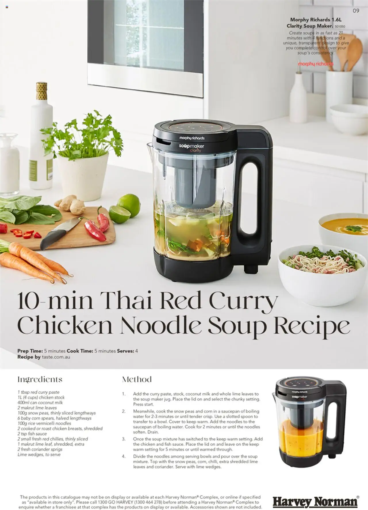 Harvey Norman catalogue - valid from 01.07.2025 | Page: 9 | Products: Curry, Sauce, Soup, Accessories