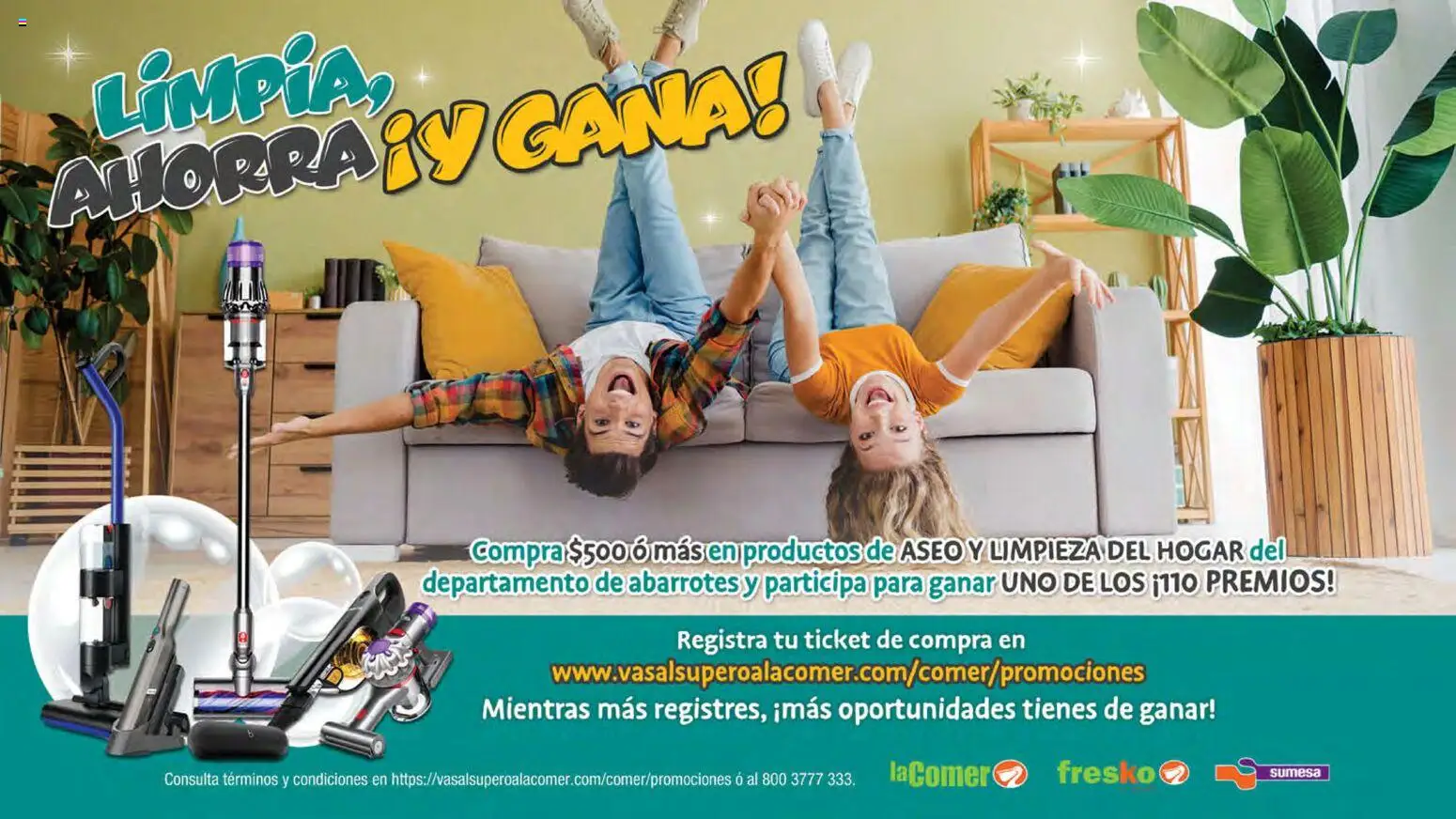 Nuevas ofertas de La Comer válidas en toda la República Mexicana desde el 09.01.2026. ¡Encuentra las mejores ofertas en La Comer folleto Limpia Desinfecta Organiza Ahorra! | Página: 2