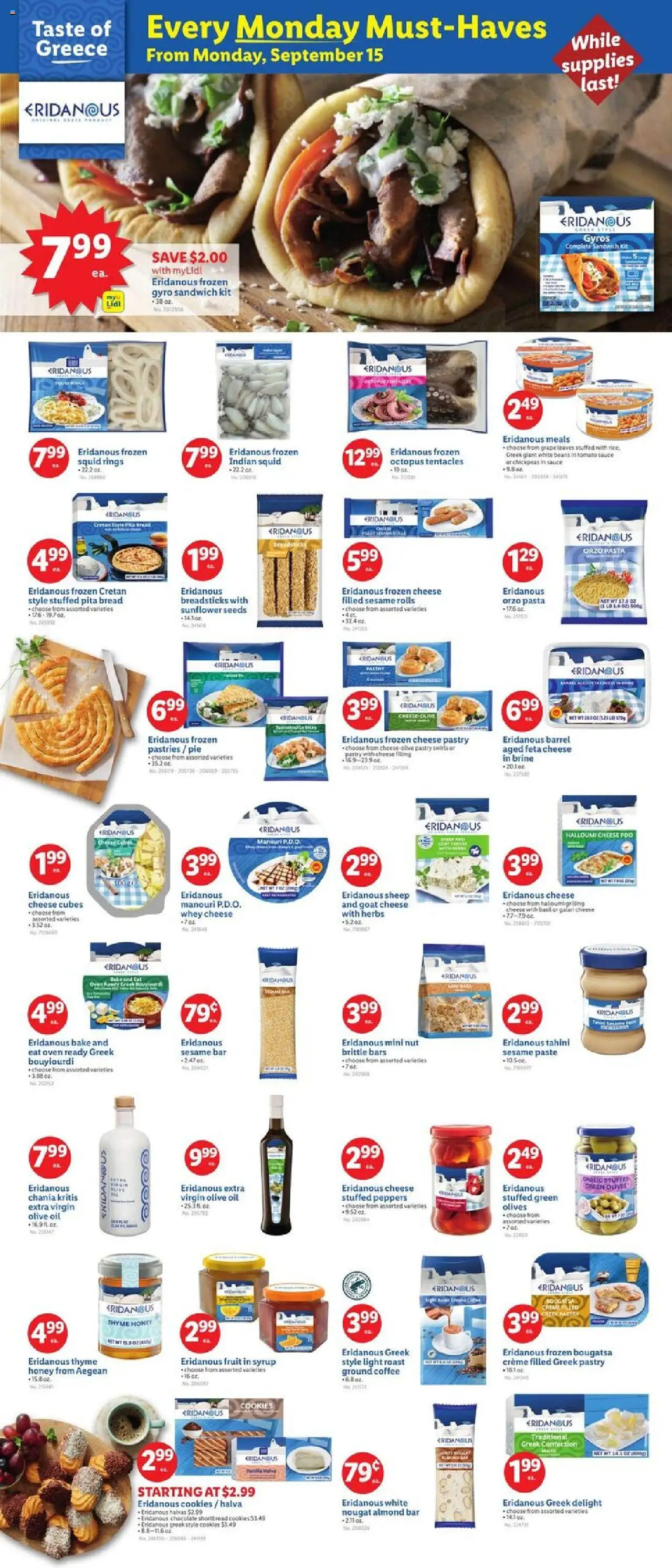 Lidl Weekly Ad - WA - valid from 10.09.2025 | Page: 3 | Products: Peppers, Bread, Coffee, Chocolate