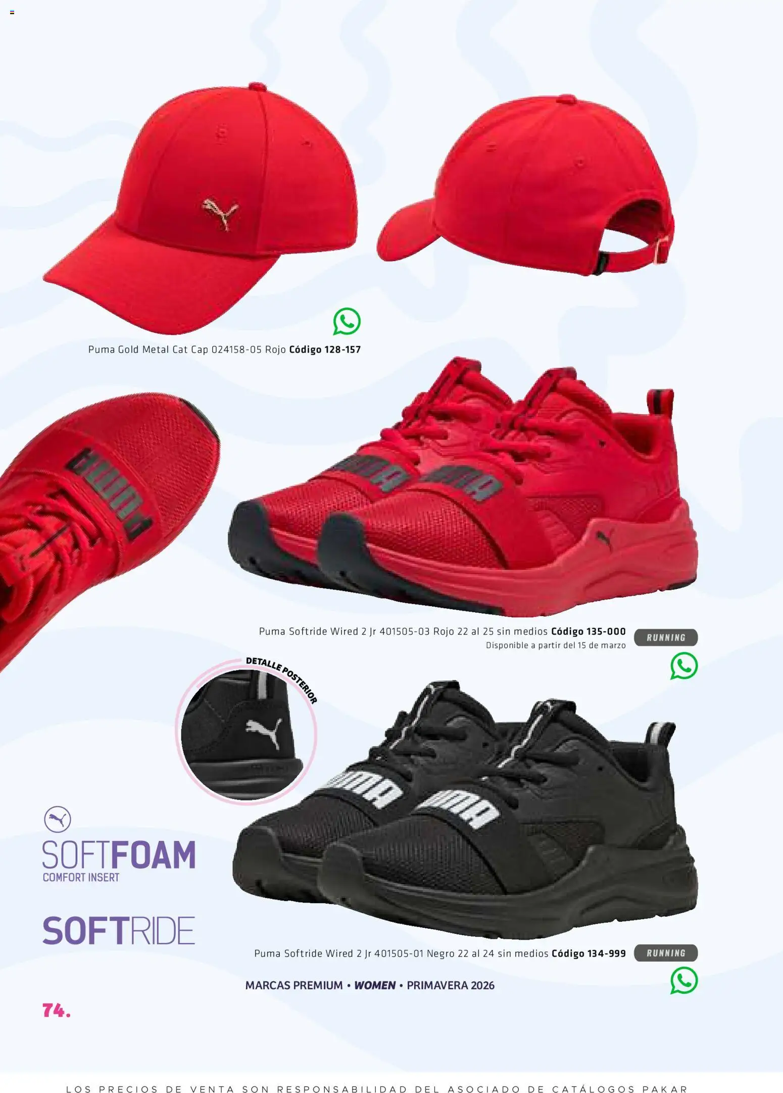 Nuevas ofertas de SC Pakar válidas en toda la República Mexicana desde el 27.02.2026. ¡Encuentra las mejores ofertas en SC Pakar catálogo Premium Women! | Página: 74