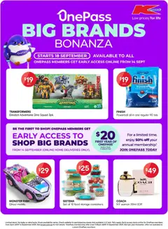 Preview of Kmart  Catalogue  - valid from 14.09.2025