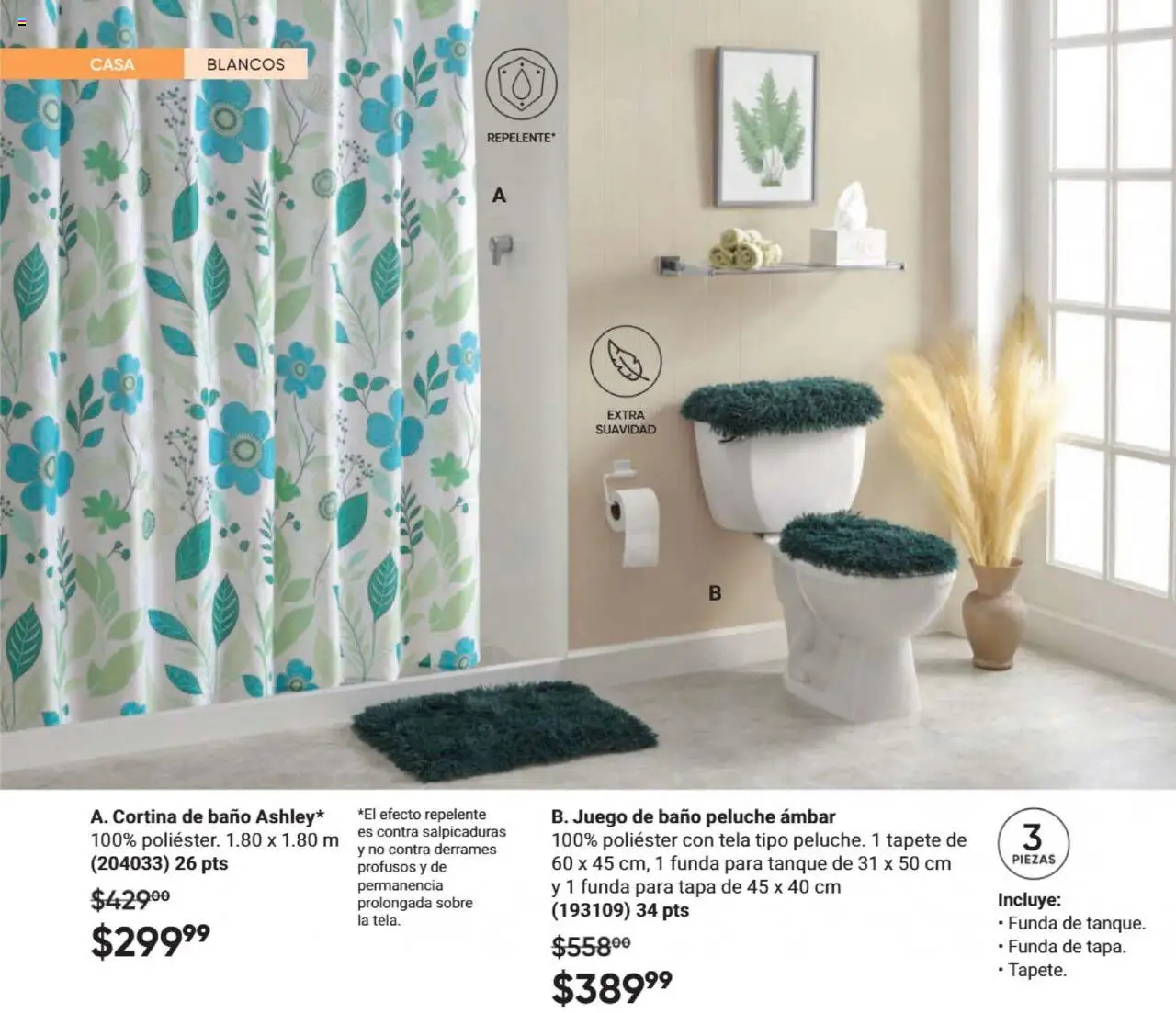 Nuevas ofertas de AVON válidas en toda la República Mexicana desde el 09.10.2025. ¡Encuentra las mejores ofertas en AVON - Casa & Estilo 16 2025! | Página: 94 | Productos: Juego, Baño, Tapete, Sobre