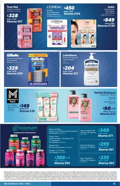 Vista previa de Sam's Club catálogo Frontera, nuevo folleto de la tienda, válido en México a partir del 20.11.2025 | Página: 15 | Productos: Serum, Crema, Acondicionador, Crema corporal