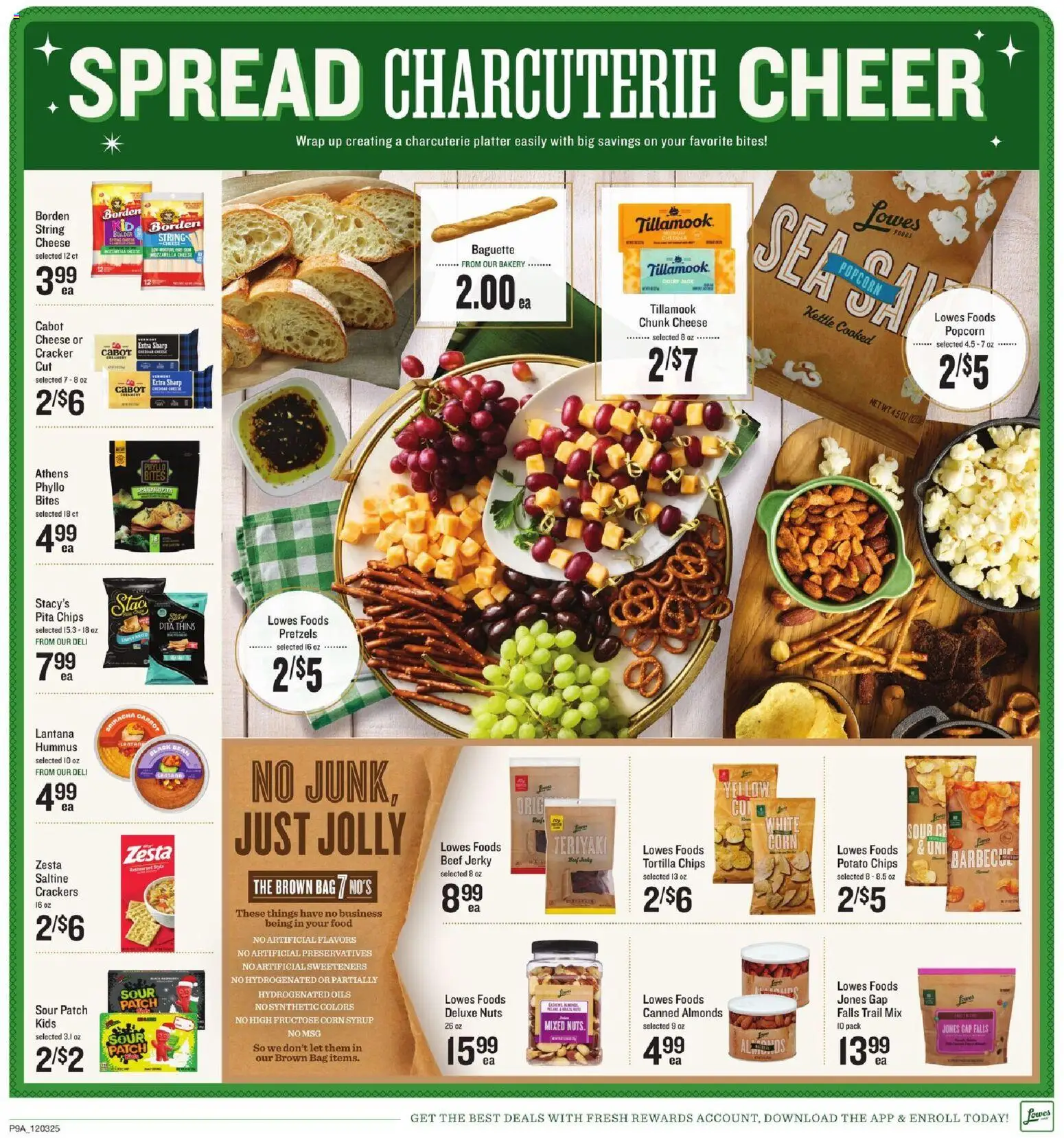 Lowes Foods Weekly Ad - valid from 03.12.2025 | Page: 14 | Products: Beef, Chips, Nuts, Bag