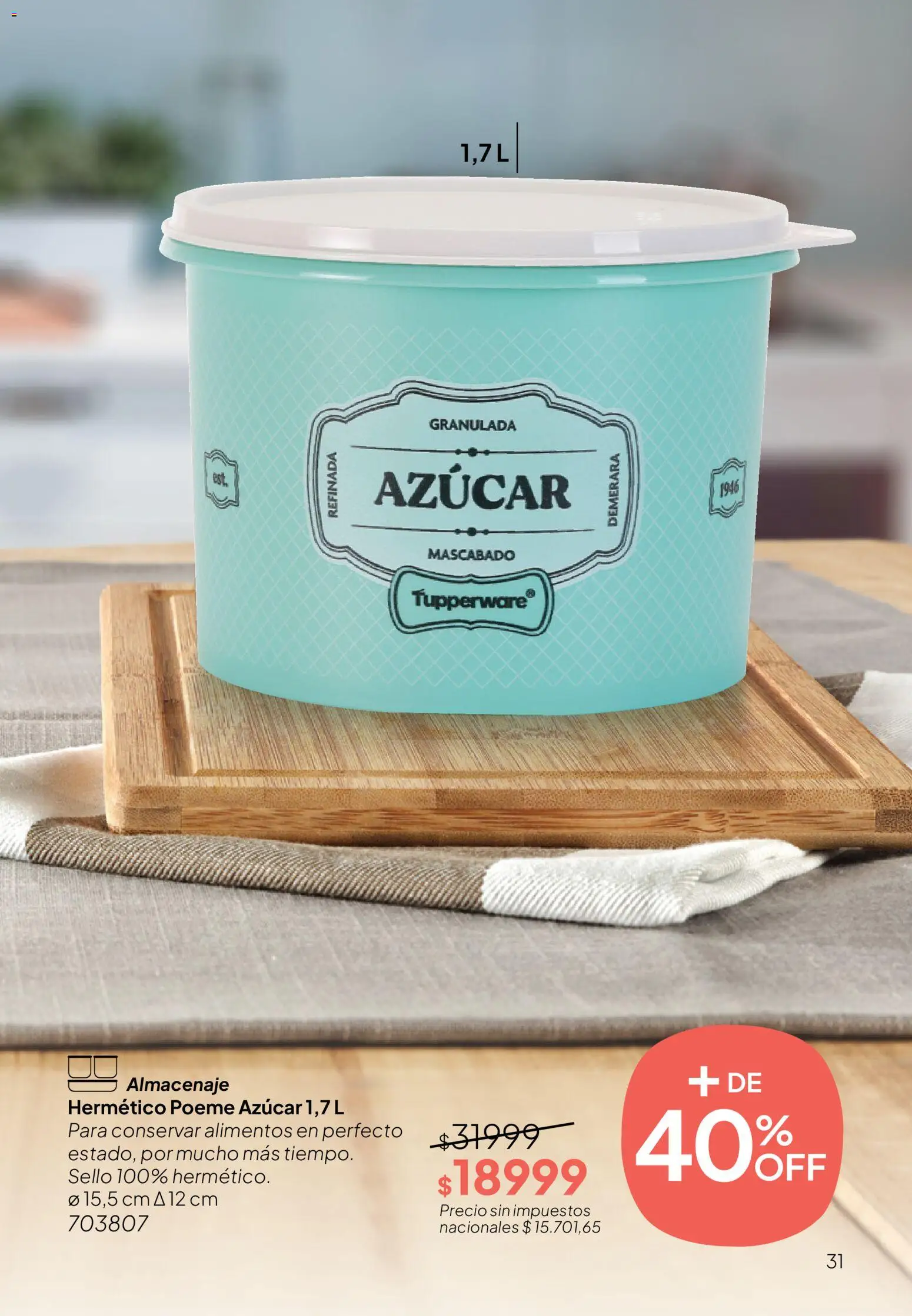 Tupperware Folleto │ válido desde el 28.04.2026 | Página: 32 | Productos: Azucar
