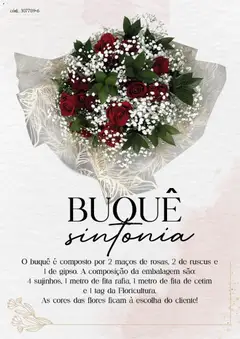 Bistek Supermercados ofertas de Buquês de Flores  - Pré-Visualização do folheto da loja Bistek Supermercados, válido de 06.02.2026 | Página: 10 | Produtos: Flores, Fita