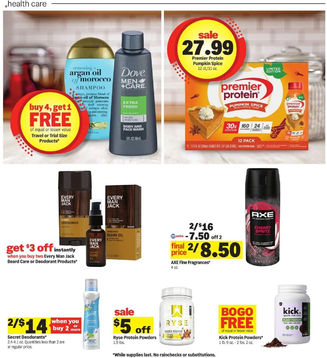Meijer Weekly Ad - valid from 24.09.2025 | Page: 32 | Products: Fragrance, Shampoo, Deodorant, Pumpkin
