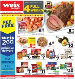 Preview of Weis weekly ads valid from 29.01.2026