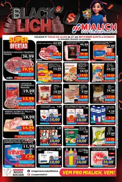 Mialich Supermercados Black Friday - Pré-Visualização do folheto da loja Mialich Supermercados, válido de 27.11.2025