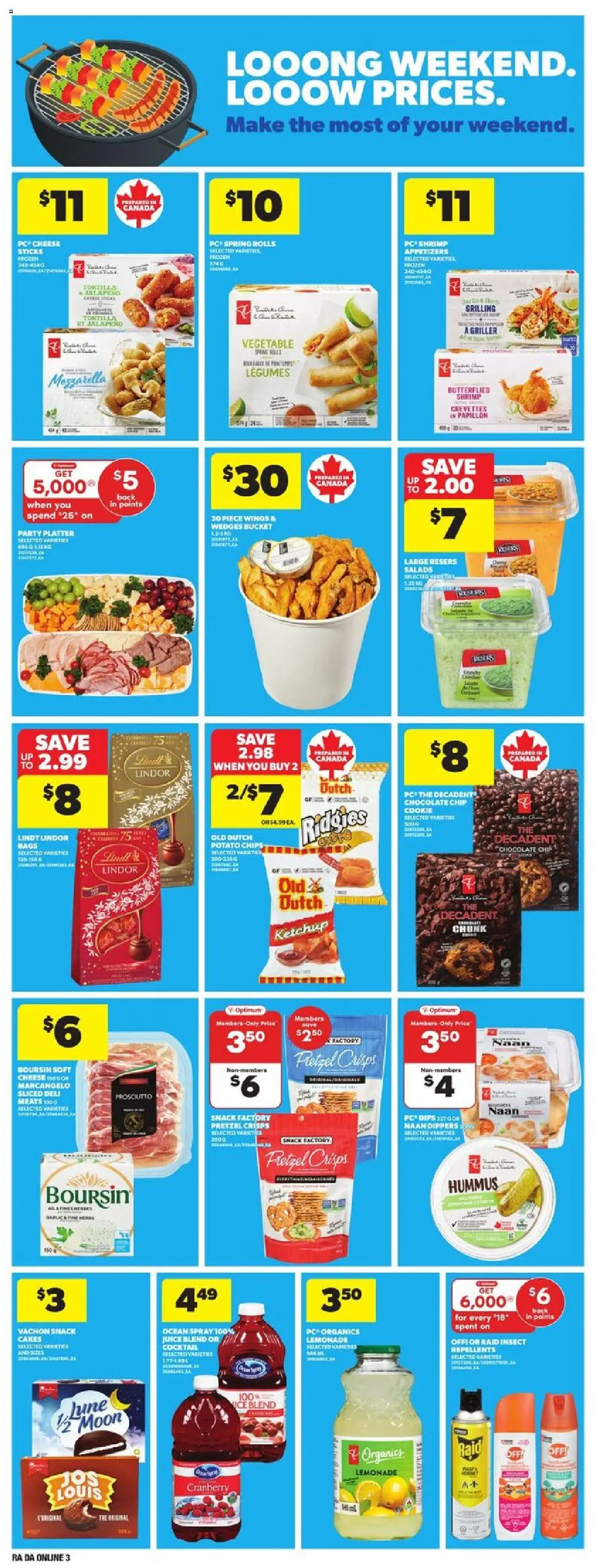 Atlantic Superstore flyer valid from 31.07.2025 | Page: 10 | Products: Chips, Ketchup, PC, Chocolate