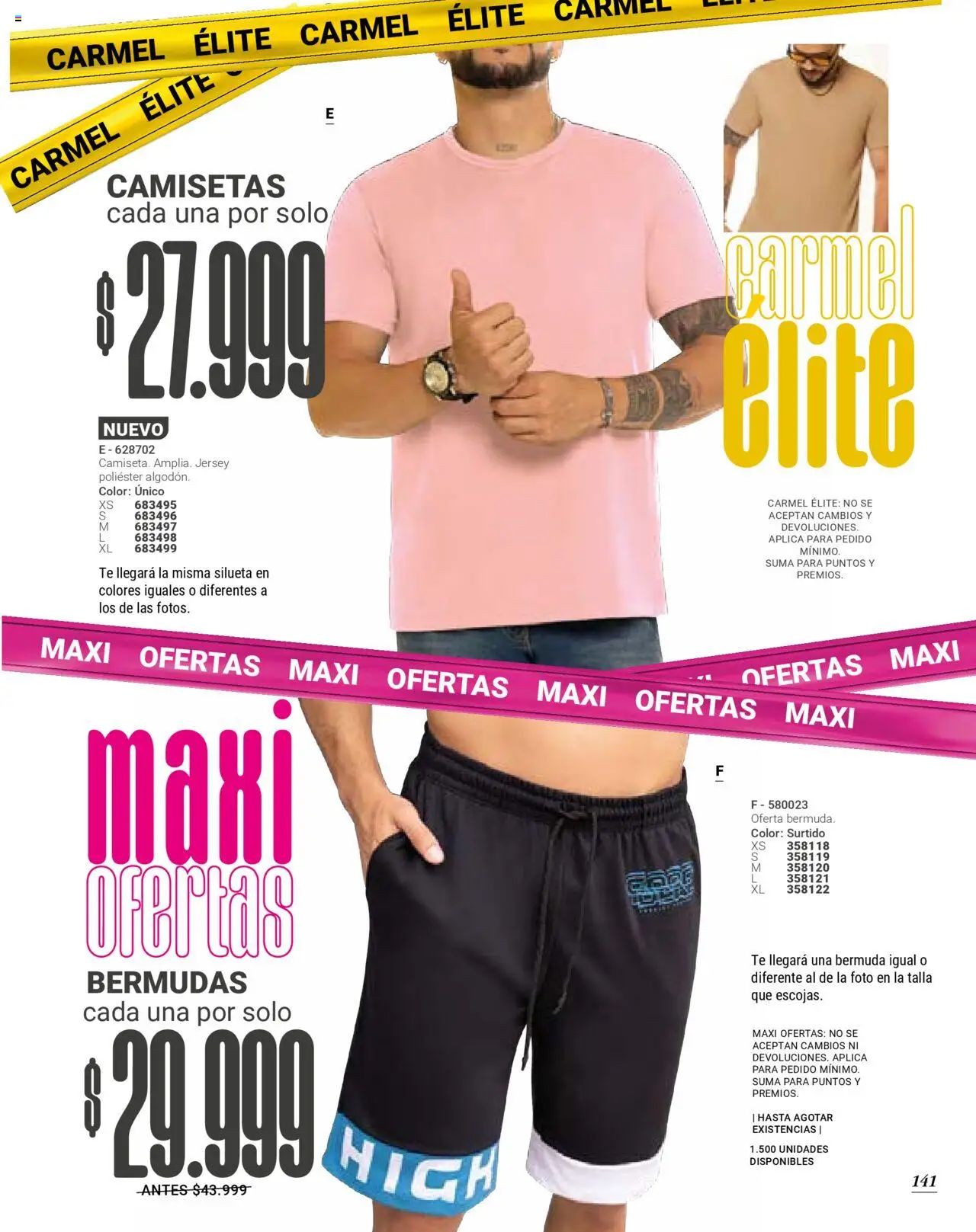 Carmel revista - valida desde el 01.09.2025 | Página: 144 | Productos: Té, Bermuda, Bermudas
