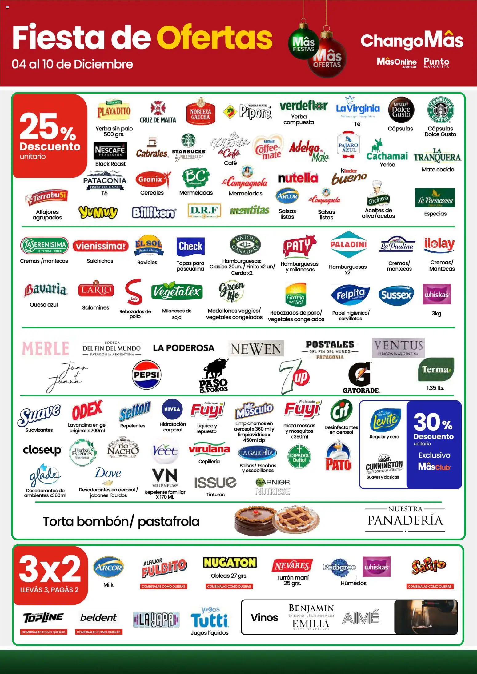 Punto Mayorista catálogo │ válido desde el 04.12.2025 | Página: 4 | Productos: Mate, Queso, Cereales, Planta