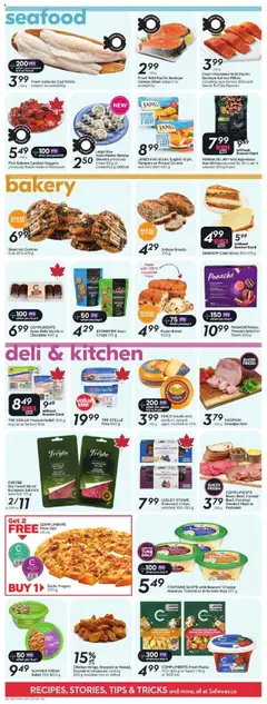 Safeway flyer valid from 31.07.2025 | Page: 10 | Products: Salad, Bread, Chocolate, Salami
