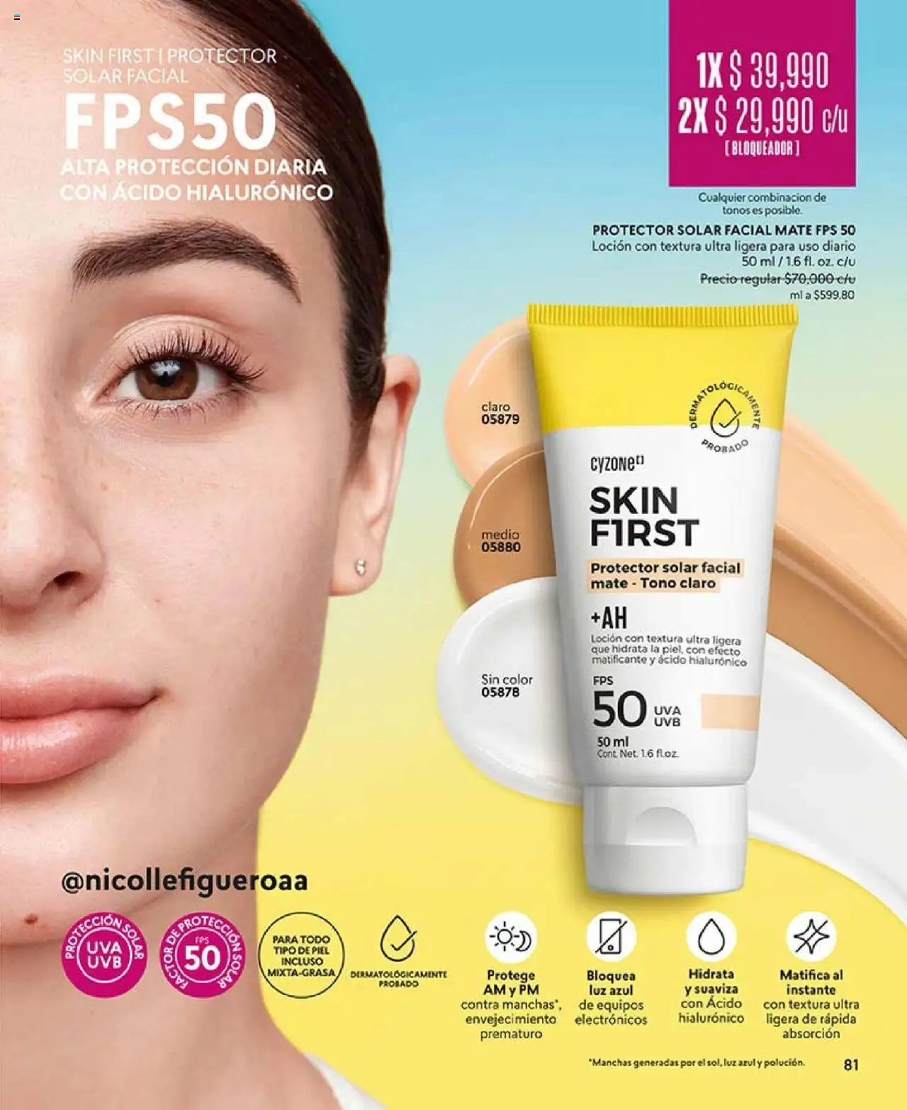 CyZone revista - valida desde el 05.05.2025 | Página: 89 | Productos: Bloqueador, Loción, Combinación, Protector solar