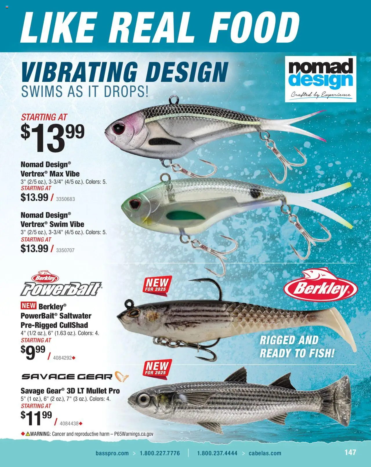 Cabela's Saltwater Specialist 25 - valid from 01.01.2025 | Page: 147 | Products: Fish