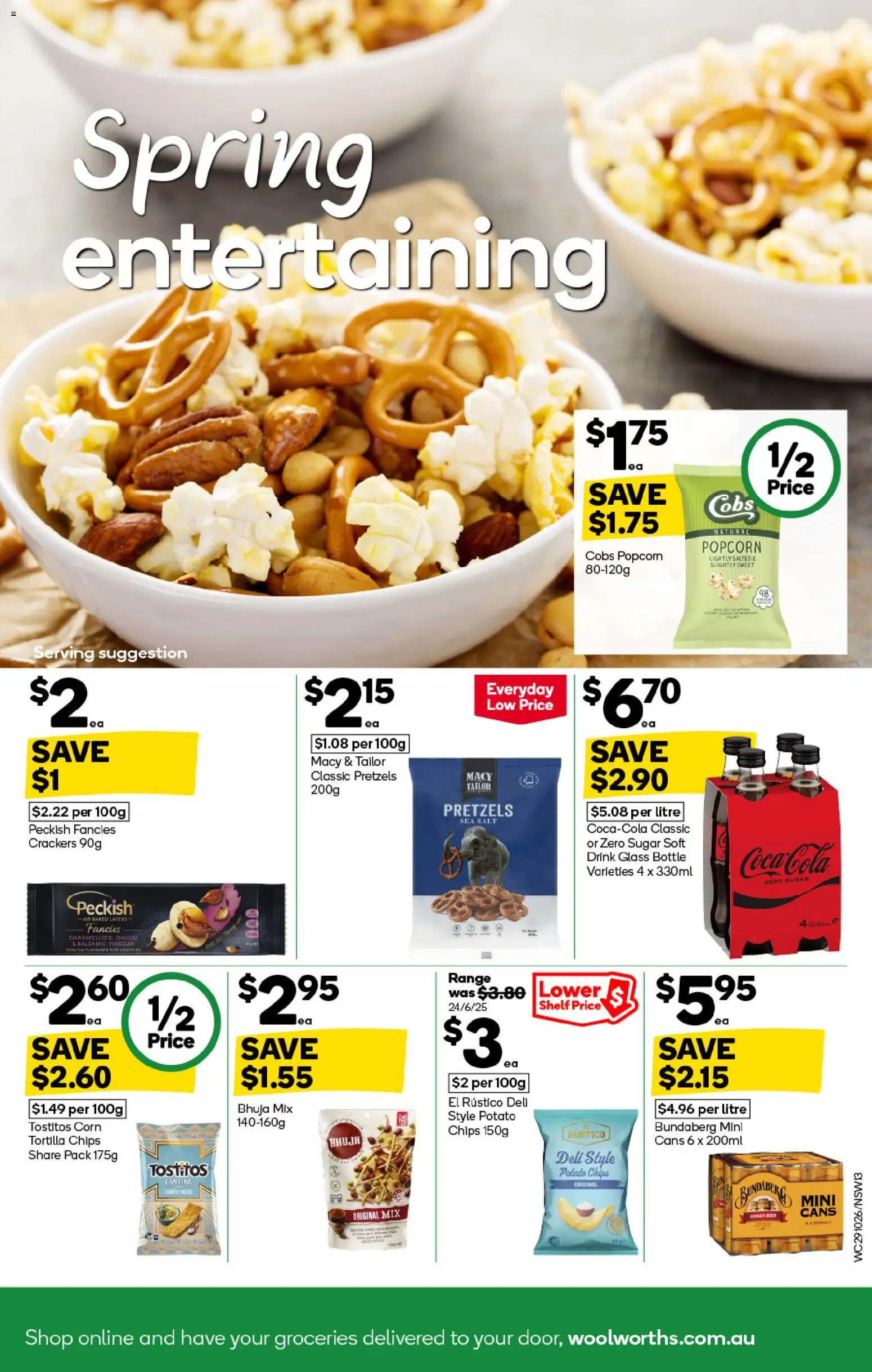 Woolworths catalogue - valid from 29.10.2025 | Page: 13 | Products: Shelf, Chips, Popcorn, Sugar