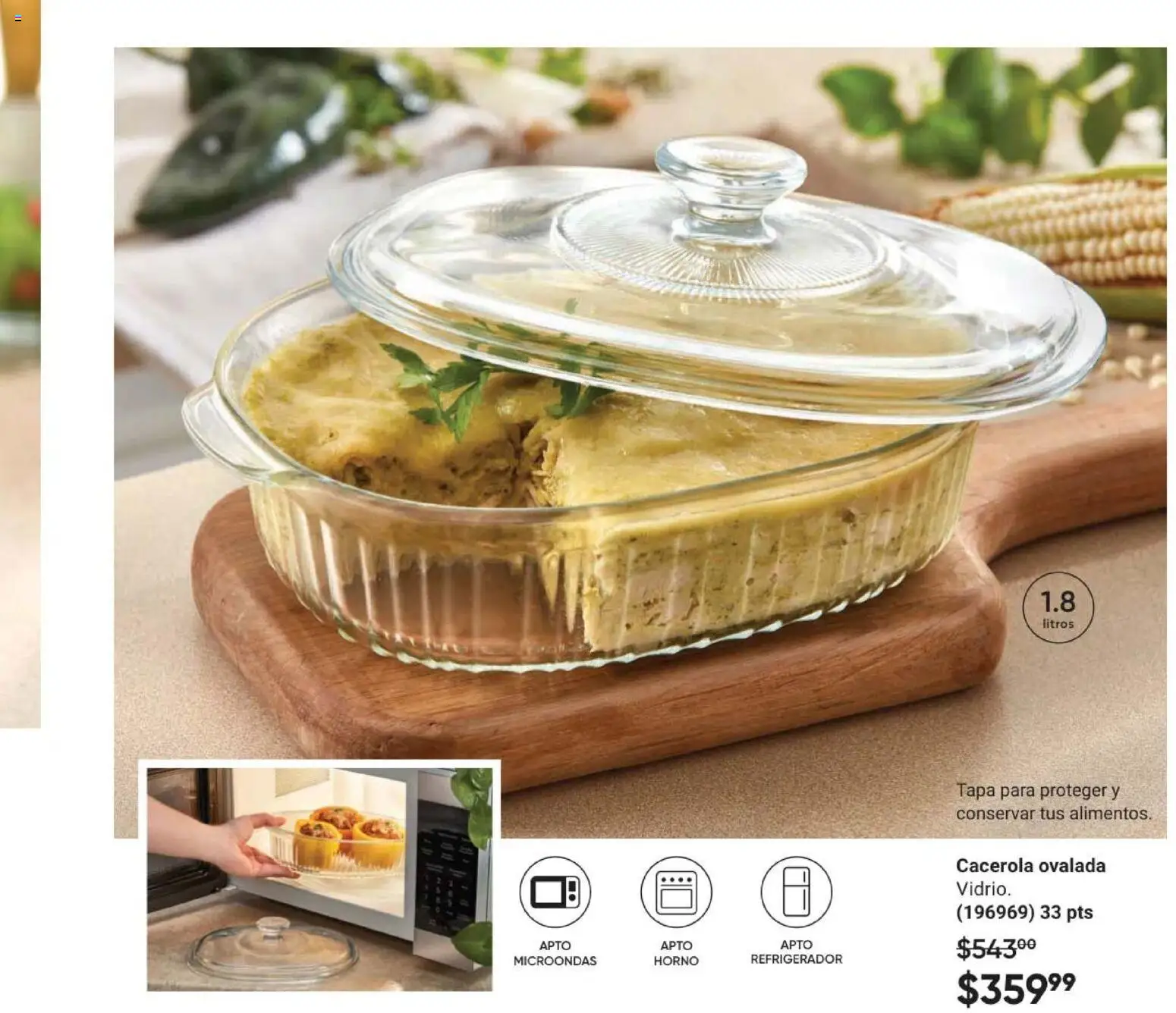 Nuevas ofertas de AVON válidas en toda la República Mexicana desde el 28.11.2025. ¡Encuentra las mejores ofertas en AVON Casa & Estilo 18 2025! | Página: 77 | Productos: Refrigerador, Horno, Cacerola, Microondas