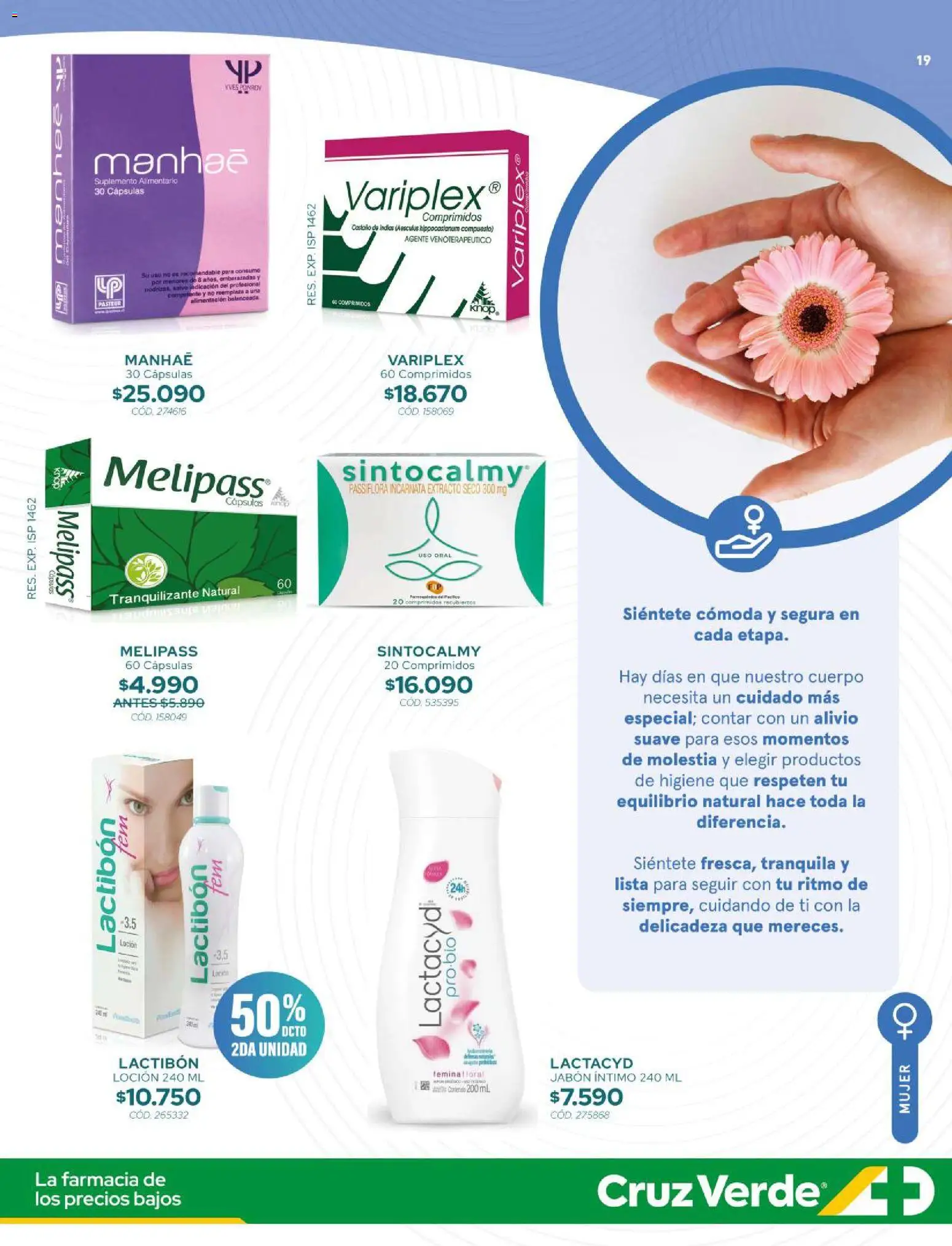 Cruz Verde - Ahorro Marzo │ válido desde el 01.03.2026 | Página: 19 | Productos: Loción, Jabón