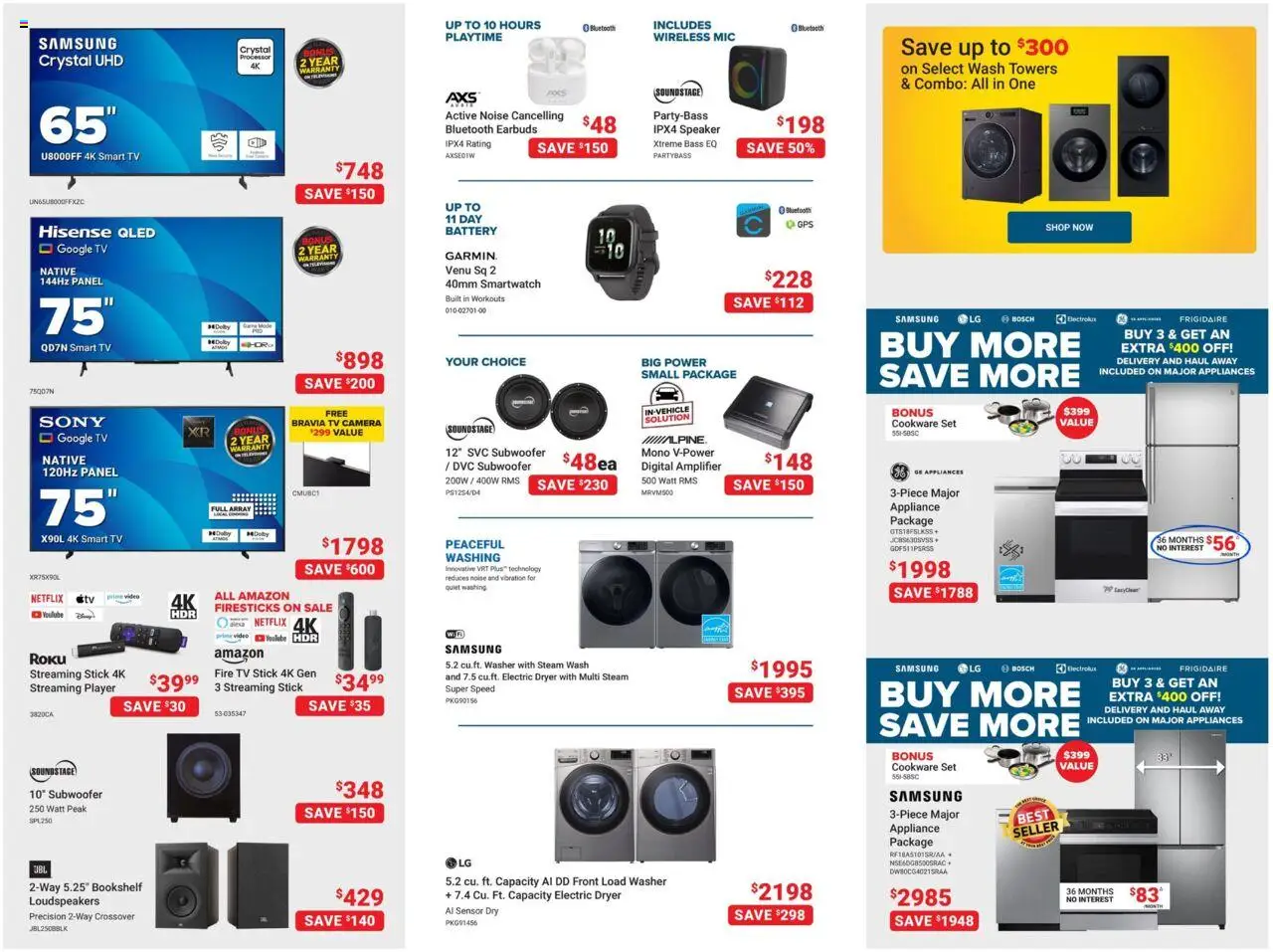 Visions flyer valid from 01.08.2025 | Page: 3 | Products: Video, Dryer, Smartwatch, Battery
