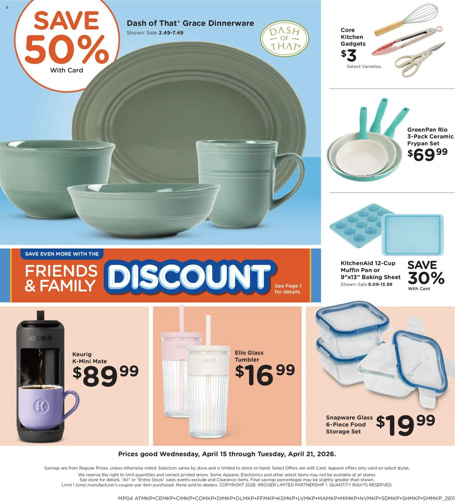 Fry's Food Home & Apparel - valid from 15.04.2026 | Page: 4 | Products: Pan, Muffin, Sheet