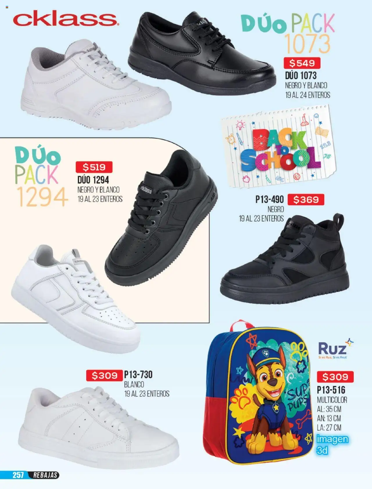 Nuevas ofertas de Cklass válidas en toda la República Mexicana desde el 23.06.2025. ¡Encuentra las mejores ofertas en Cklass catálogo Rebajas Sobre Calzado! | Página: 258
