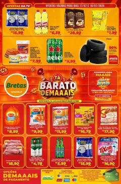 Bretas - Ofertas da semana - Pré-Visualização do folheto da loja Bretas, válido de 17.07.2025