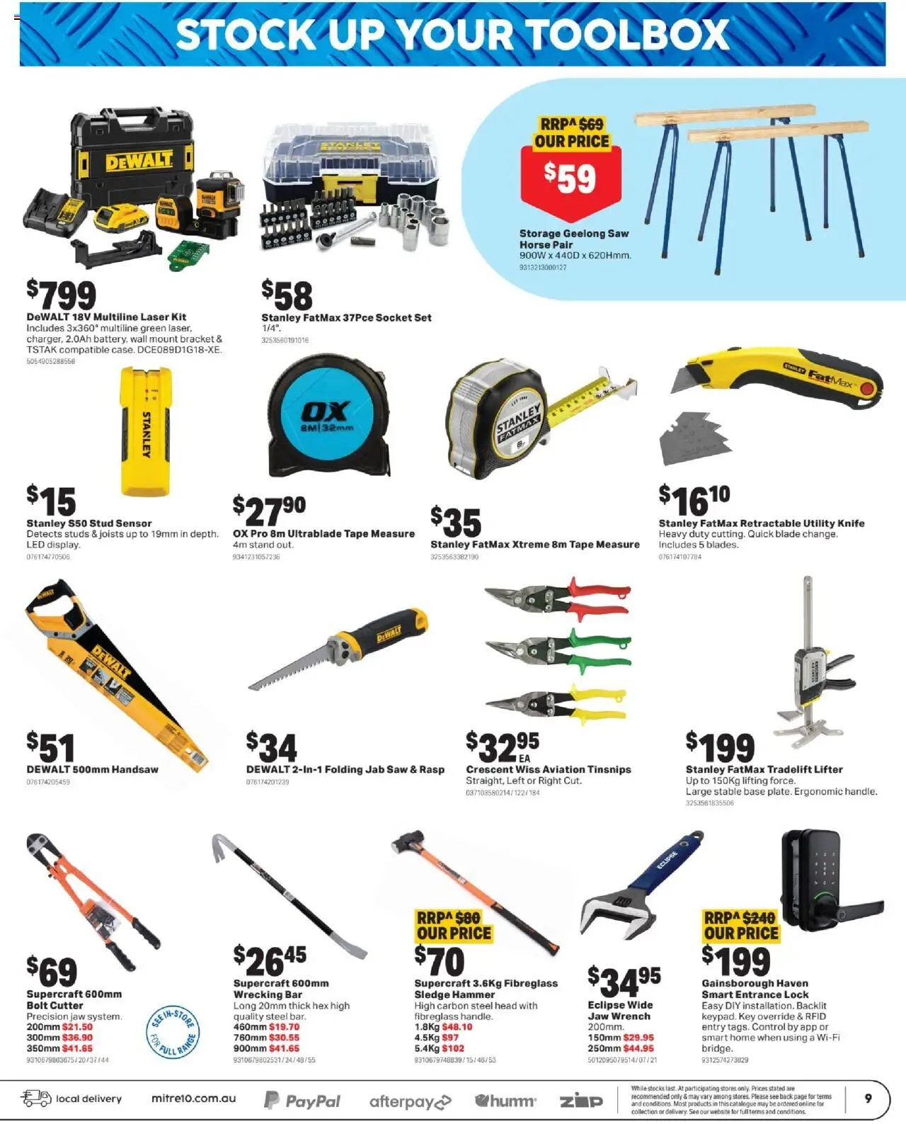 Mitre 10 catalogue - valid from 28.05.2025 | Page: 9 | Products: Socket, Ergonomic, Saw, Cutter