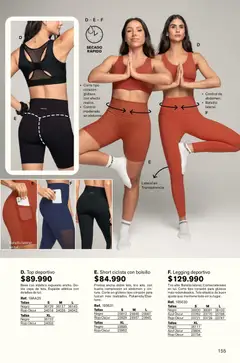 Leonisa - Catálogo -  Vista previa de la revista de la tienda Leonisa valido desde el 23.10.2025 | Página: 161 | Productos: Short, Top