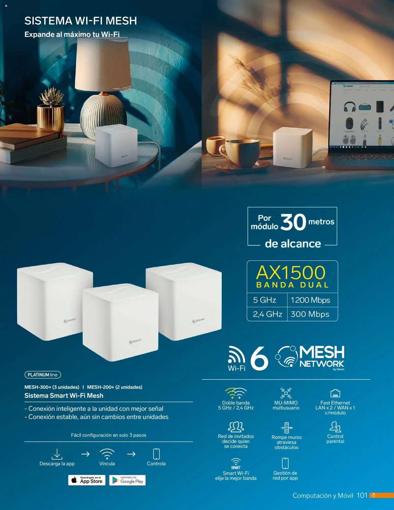 Nuevas ofertas de Steren válidas en toda la República Mexicana desde el 01.01.2026. ¡Encuentra las mejores ofertas en Steren catálogo! | Página: 113 | Productos: Movil