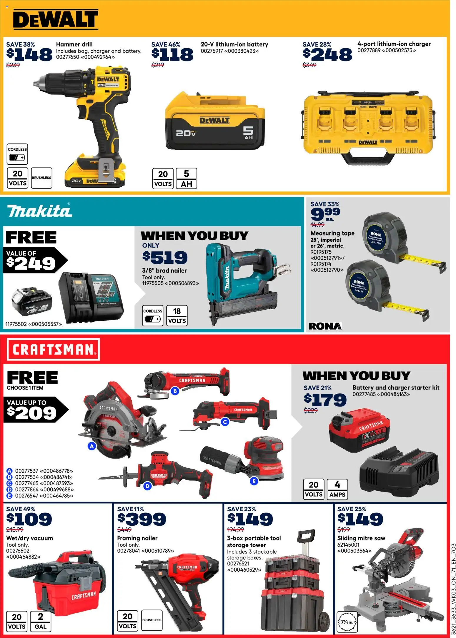 Rona flyer valid from 12.02.2026 | Page: 18 | Products: Battery