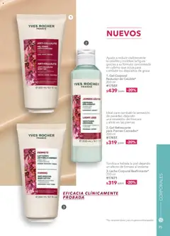 Nuevas ofertas de Yves Rocher válidas en toda la República Mexicana desde el 15.07.2025. ¡Encuentra las mejores ofertas en Yves Rocher - Campaña 10 2025! | Página: 97 | Productos: Gel corporal, Leche, Body
