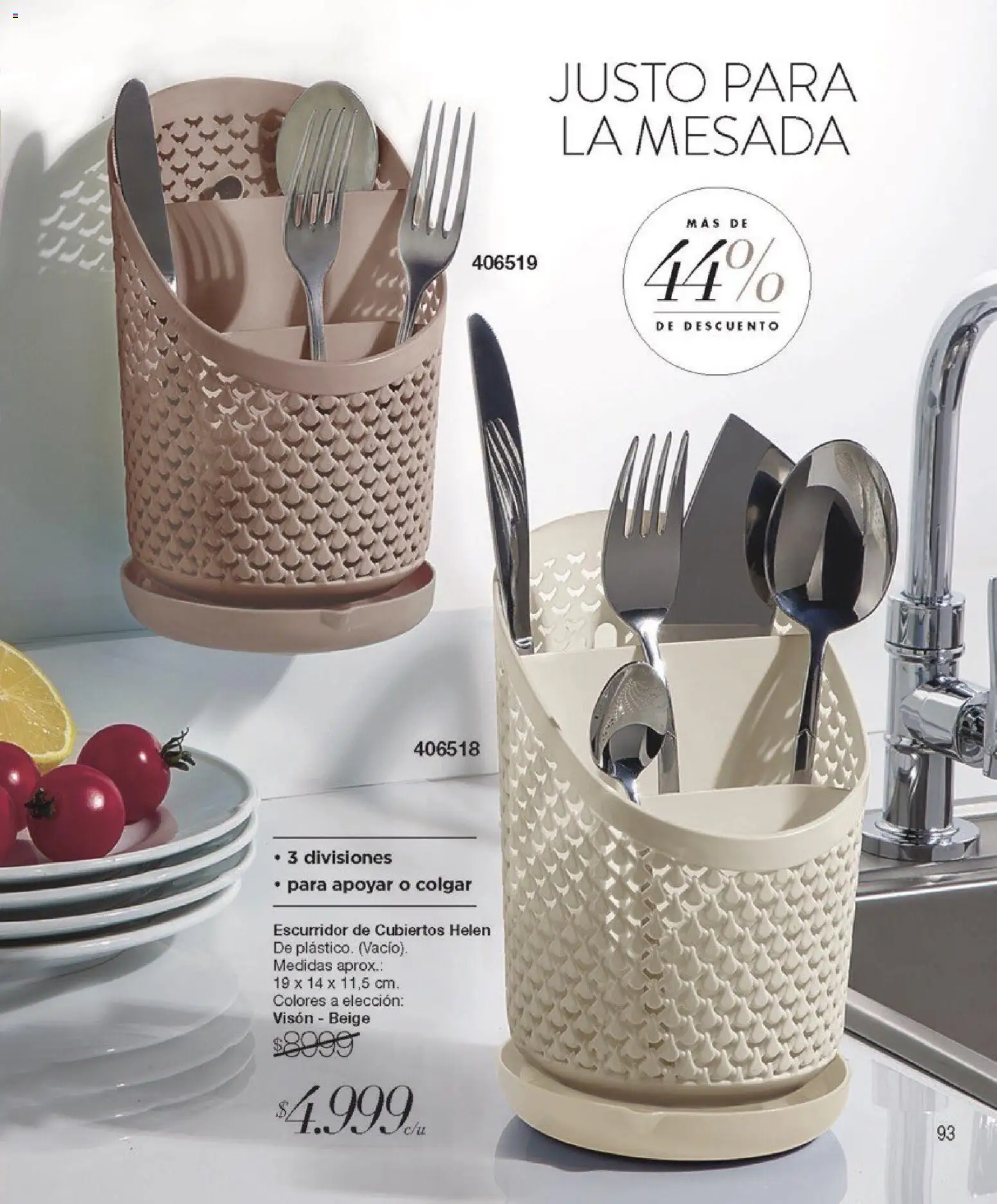 Violetta catálogo │ válido desde el 01.12.2025 | Página: 93 | Productos: Mesada, Escurridor