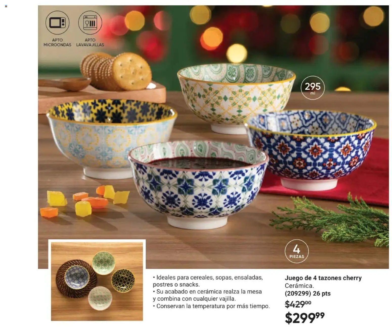 Nuevas ofertas de AVON válidas en toda la República Mexicana desde el 28.11.2025. ¡Encuentra las mejores ofertas en AVON Casa & Estilo 18 2025! | Página: 25 | Productos: Juego, Microondas, Mesa, Bowl