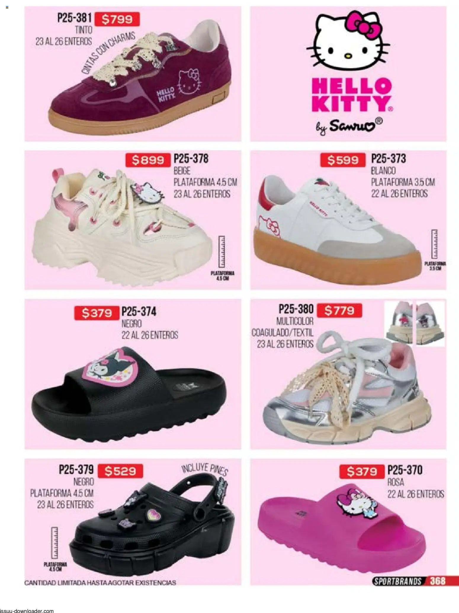 Nuevas ofertas de Cklass válidas en toda la República Mexicana desde el 31.10.2025. ¡Encuentra las mejores ofertas en Cklass catálogo Súper Rebajas Calzado! | Página: 369