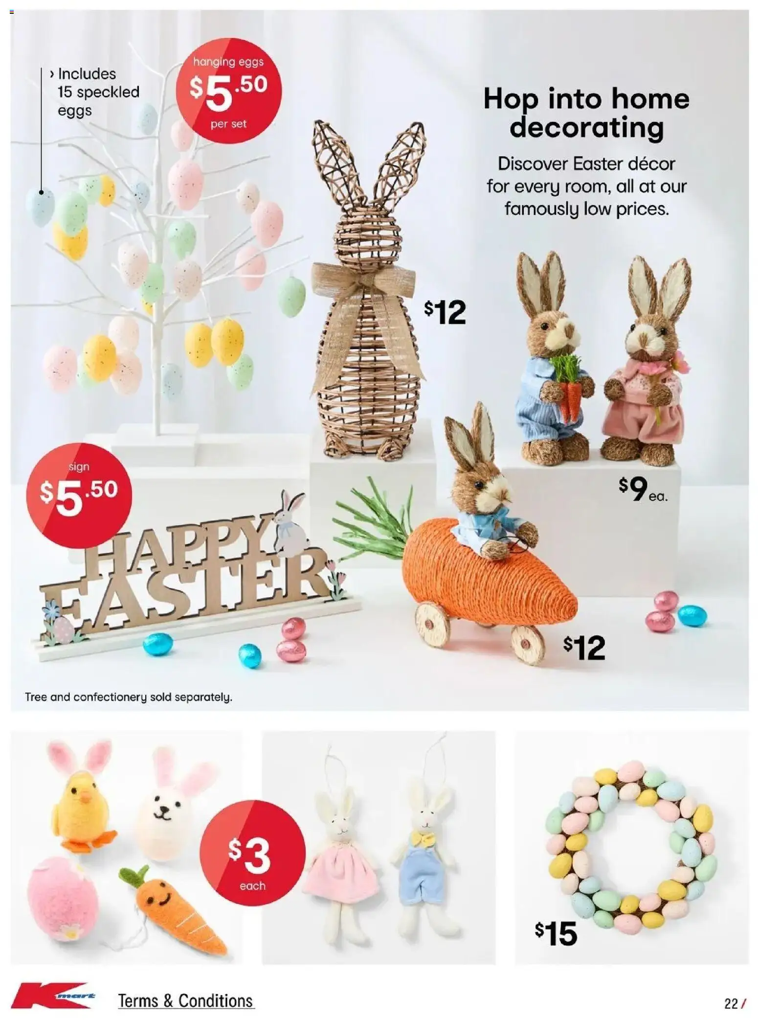 Kmart catalogue - valid from 26.03.2026 | Page: 22 | Products: Decor, Eggs