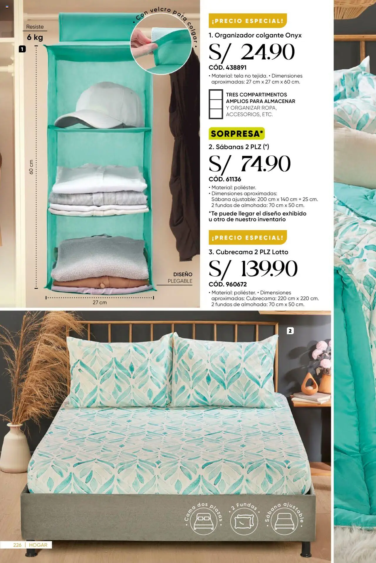 Catálogo Azzorti válido desde 15.09.2025 | Página: 230 | Productos: Cama, Almohada, Té