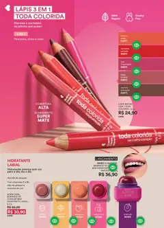 O Boticário Folheto - válido de 21.07.2025 | Página: 134 | Produtos: Cereja, Lápis, Óleo, Óleo de girassol