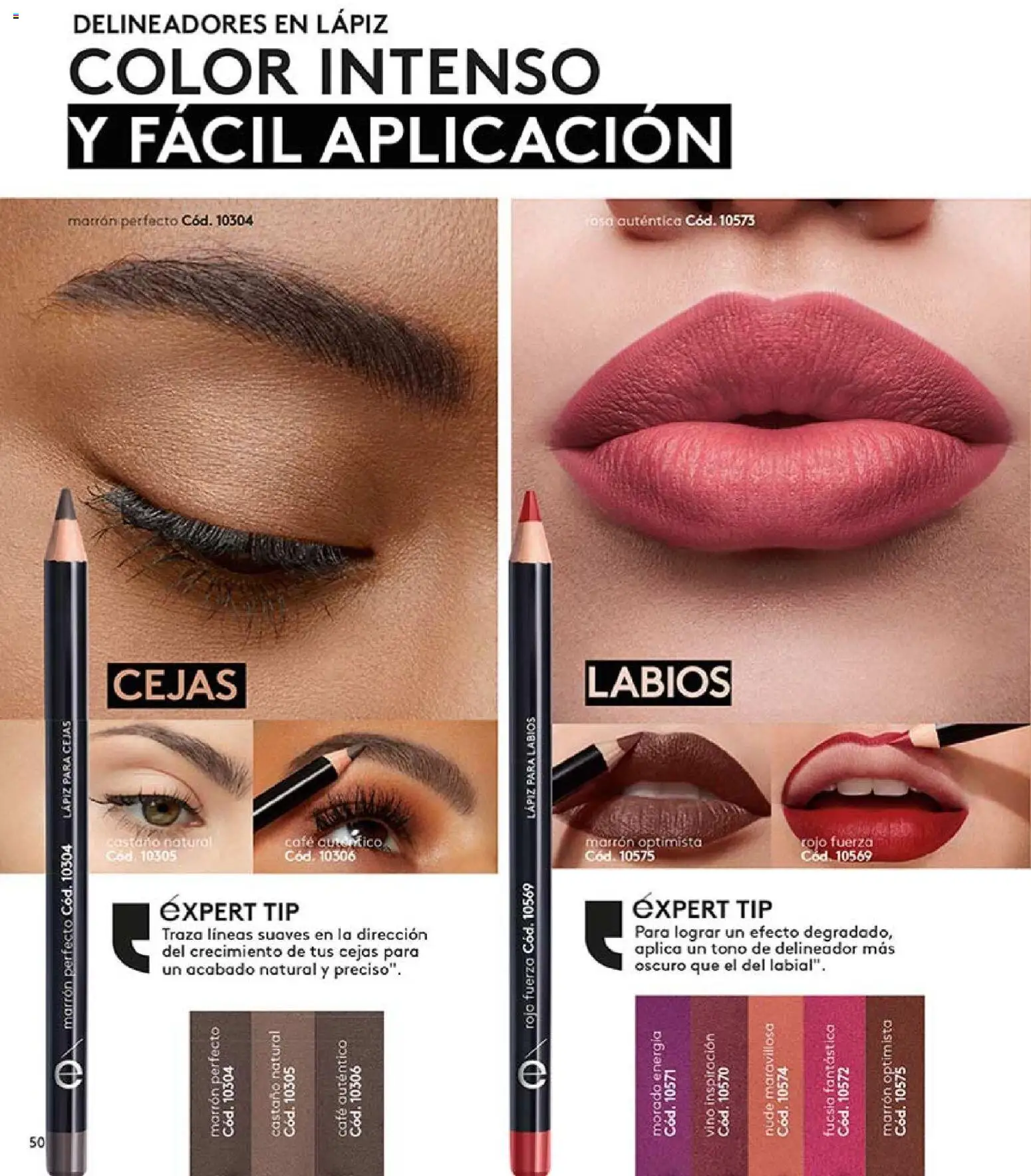 Ésika revista - valida desde el 03.11.2025 | Página: 50 | Productos: Delineador, Café, Vino