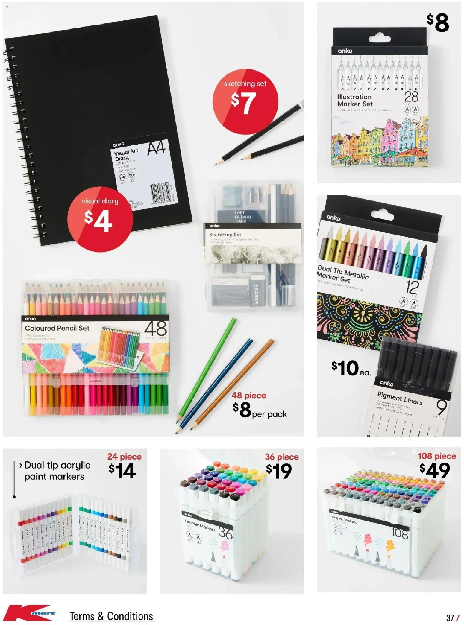 Kmart catalogue - valid from 08.01.2026 | Page: 37 | Products: Salt, Pencil, Tools